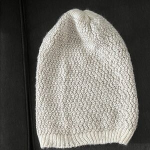 Cozy Cream Knit Beanie
